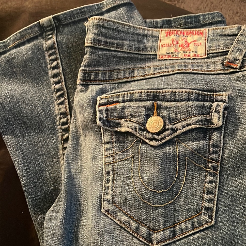Low Rise Flare Jeans 💕True Religion💕 Joey